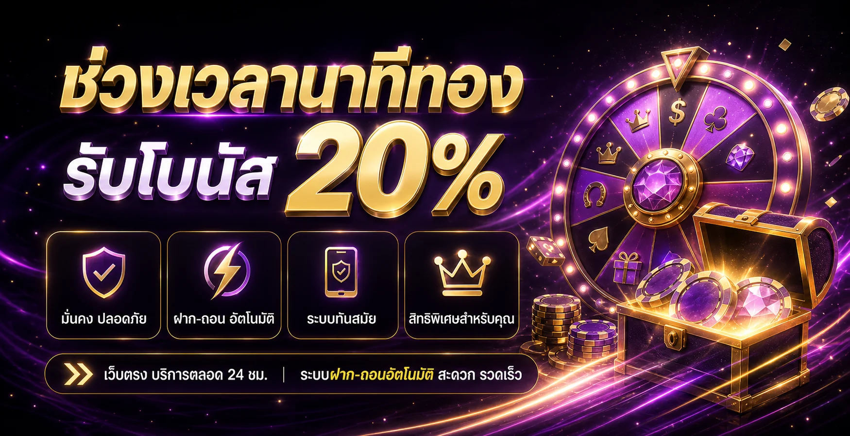 TOOM168 ช่วงเวลานาทีทองและสิทธิพิเศษสมาชิก